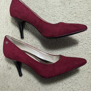 Calvin Klein red heels